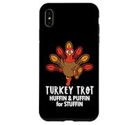 Huffin and Puffin for Stuffin Thanksgiving Turkey Trot 2025 Coque pour iPhone XS Max