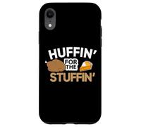 Huffin for The Stuffin Funny Thanksgiving Dire Feast Coque pour iPhone XR