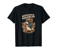 Huffin & Puffin Terre-Neuve - Souvenir du Canada Atlantique T-Shirt