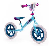 Huffy Disney La Reine des Neiges 2 Draisienne pour Enfants de 3 à 5 Ans Motif Anna Elsa Olaf Bleu Blanc 30,5 cm