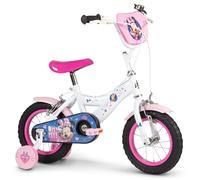 Huffy Disney Minnie Mouse Vélo pour Enfant 12" avec Roues stabilisatrices, Cadre en Acier, Frein à rétropédalage