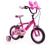 Huffy Disney Minnie Mouse Vélo pour Enfant de 3 à 5 Ans avec stabilisateurs Rose 30,5 cm