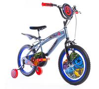 Huffy Marvel Avengers Boys Old Kids FT Hulk Iron Man Thor Captain America, Gris, vélo de 40,6 cm, 4-6 Ans