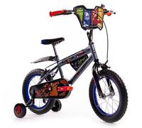 Huffy Marvel Avengers Vélo pour Enfants garçons et Filles de 4 à 6 Ans, Hulk, Iron Man, Thor et Plus, Gris, 35,6 cm
