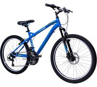 Huffy MTB VTT EXTENT 24" Bleu pour enfants et adolescents 8-12 ans