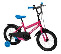 Huffy So Sweet Vélo pour Fille de 4 à 6 Ans avec Roues stabilisatrices, Cadre en Acier, Freins à Main, Selle réglable - Rose
