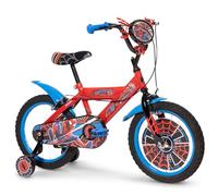 Vélo 16″ Marvel Spider-Man par Huffy, pour enfant de 5 à 7 ans, rouge