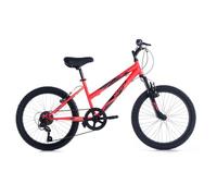 Huffy Stone Mountain Vélo de Montagne pour Fille Rose 50,8 cm Suspension Avant 6 Vitesses 6-9 Ans