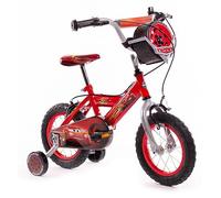 Vélo Enfant Huffy Disney Pixar Cars Flash McQueen 12"" - 3-5 ans + roues d'entraînement