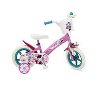Huffy Vélo 12 Pouces Disney Minnie Baby-Girls, Rose, Taille Unique