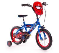 Huffy Vélo 14" Marvel Spiderman Luxury Unisexe-Baby, Bleu, 16 pollici