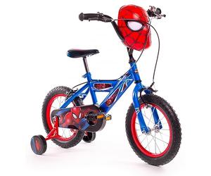 Huffy, Vélo 14 Marvel Spiderman Luxury Unisexe-Baby, Bleu, 16 Pouces