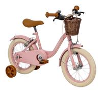 Huffy Vélo Vintage 14" pour Enfant de 4 à 6 Ans, Rose