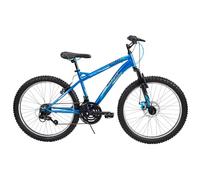 Huffy VTT pour Enfant 24 Pouces, Bleu, 8-12 Ans