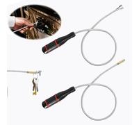 HUFHNWSO Aimant Telescopique 2 Pièces,Mecanique Auto 60 Cm Pliable Portable,Outillage Mecanique Auto,Pièces De Voiture,Objets Métalliques