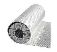 HUFIREHU Aluminisé A Bulles Double Face Isolant Thermique Double RéFléChissant 3-4mm RéFléChissant Isolant Thermique Mur Pour Isolation Du Toit, Sol, Plafond(600cm/236.2in,1.5cm/0.59in)