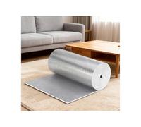HUFIREHU Aluminisé A Bulles Double Face Isolant Thermique Double RéFléChissant Couches, Isolation Durable RéFlecteur Chaleur 3-4mm RéFléChissant Isolant Thermique Mur(300cm/118.1in,1.5cm/0.59in)