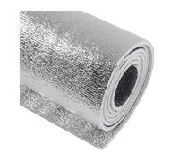 HUFIREHU Aluminisé A Bulles Double Face Isolant Thermique Double RéFléChissant Reflecteur De Chaleur Pour Radiateur Couches, Isolation Durable RéFlecteur Chaleur(600cm/236.2in,0.5cm/0.2in)