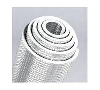 HUFIREHU Aluminisé A Bulles Double Face Reflecteur De Chaleur Pour Radiateur Isolant Thermique Double RéFléChissant Couches, Isolation Durable RéFlecteur Chaleur(900cm/354.3in,0.5cm/0.2in)