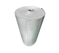 HUFIREHU Feuille D'Aluminium Double Face Isolant Thermique Double RéFléChissant Reflecteur De Chaleur Pour Radiateur Pour Isolation Du Toit, Sol, Plafond(600cm/236.2in,2.5cm/0.98in)