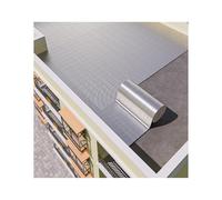 HUFIREHU Isolant Thermique Double RéFléChissant Rouleau D'Isolation BarrièRe Radiante Aluminisé A Bulles Double Face Pour Isolation Du Toit, Sol, Plafond(400cm/157.5in,0.5cm/0.2in)