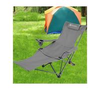 HUFIREHU Lit De Camp Pliable Lit Tout Fait pour Camping Car Chaise De Camping Pull-Out Folding Bed Convient pour Le Travail De Bureau Et Les Siestes(Black,165 * 53CM_Basic)