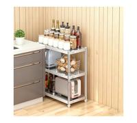 HUFIREHU Rangement Cuisine Meuble Micro Ondes Cuisine Rangement Etagere Micro Onde Etagere Industrielle pour Les Restaurants, Les Magasins Et Les Habitations(80cm,50 * 60CM)