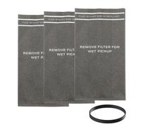 Hufopik 9-38737 Sac filtrant en tissu pour aspirateurs Craftsman de 2 à 9 gallons et compatible avec aspirateur Powerhead Bucket Vac Compatible avec les sacs d'aspirateur Craftsman Shop