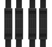 Hufopik Lot de 4 sangles de fixation réglables pour siège d'hoverboard et 4 crochets de protection pour accessoires de kart, auto-équilibrage (50 cm), sangle de rechange pour enfants et adultes