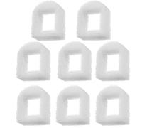 Hufopik Lot de 8 filtres de rechange en mousse pour fontaine à eau pour chat compatibles avec les fontaines PetSafe Drinkwell en céramique et acier inoxydable pour animaux de compagnie - Filtre de