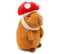 Joy Toy Hug-a-Capybara Capybara avec Champignon en Peluche 23 cm