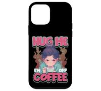 Hug Me, I'm Off Coffee Citation drôle de retrait de caféine Coque pour iPhone 12 mini