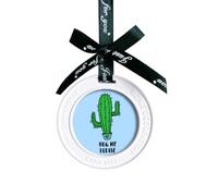 Hug Me Please Pendentif en forme de cactus Art déco