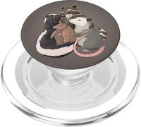 Hug - Raton Laveur, Opossum, mouffette et tabou PopSockets PopGrip pour MagSafe