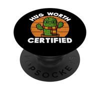Hug Worth Pot de Cactus certifié Magicien Assorti PopSockets PopGrip Adhésif