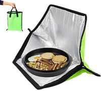 HUGDSB Four Solaire Portable, Sac de Cuisson Solaire de Camping en Plein air, Four de Cuisson Pliable for Barbecue, randonnée, Voyage