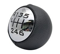 HugeAuto - Pommeau de levier de vitesse à 6 vitesses pour Peugeot 307 308 3008 407 5008 807