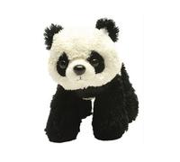 Wild Republic Hug'Ems peluche : panda 18 cm noir/blanc Blanc