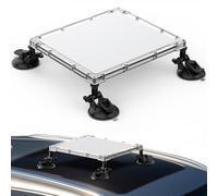 Hugener Starlik Mii Mout avec housse de protection en acrylique, ensemble robuste de 4 ventouses Cu AtiViratio, toit résistant aux intempéries, UVReitat, résistant aux UV, pour voiture, camping-car,