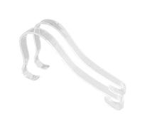 HugeStore Lot de 5 Présentoirs en acrylique transparent pour paires de chaussures, supports embauchoirs