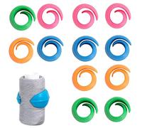 Hugger Bobines Savers - Clips de bobine de fil en silicone colorés - Machine à broder - Ne déroulent pas les extrémités lâches ou les queues de fil - Bobine de fil en silicone mélangée - Accessoires