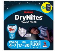 Huggies 4-7 ans DryNites Pantalon de pyjama Spiderman 30 par paquet