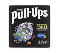 Huggies Couches de nuit pour garçons de 2 à 4 ans - Taille 6 à 7-36 culottes - Protection supplémentaire de nuit - Soutien pour l'apprentissage de la propreté constante
