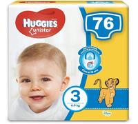Huggies Couches Unistar Taille 3 (4-9 KG) Paquet De 76 Couches (4X19)