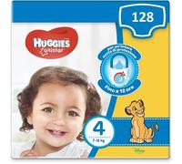 Huggies Couches Unistar Taille 4 (7-18 KG) Paquet De 128 Couches (8X16)