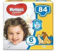 Huggies Couches Unistar Taille 6 (15-30 KG) Paquet De 84 Couches (6X14)