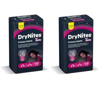 Huggies Dry Nites Pyjama Pants Jumbo Girl 8-15 ans 27-57 kg x 13 Couches (Lot de 2)