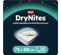 Huggies DryNites Lot de 7 tapis de lit jetables