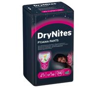 HUGGIES® DryNites Culotte de protection jetable pour fille 4-7 ans (17-30 kg) 10 pcs