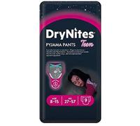 Huggies DryNites Fille 8-15 Ans Culottes Absorbantes Nuit 27-57 Kg Emballage